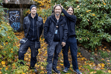 Arbetsträning gav liv åt rekvisitan under årets skräckvandring